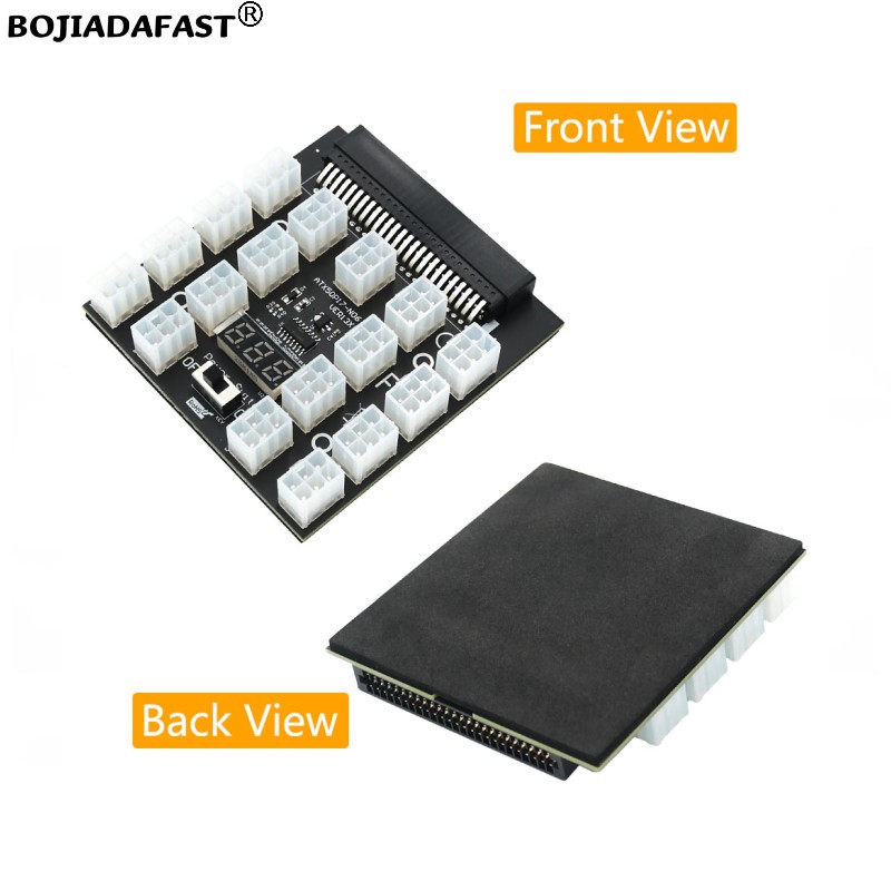 17 * PCI-E 6Pin Konnektör Kesm - 2400W Server Psu Breakout Board incelemesi ve fiyatı